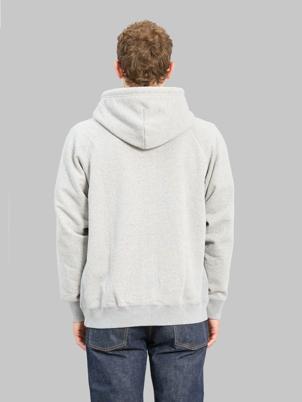 Wonder Looper Zip Hoodie Super Looper French Terry Heather Grey