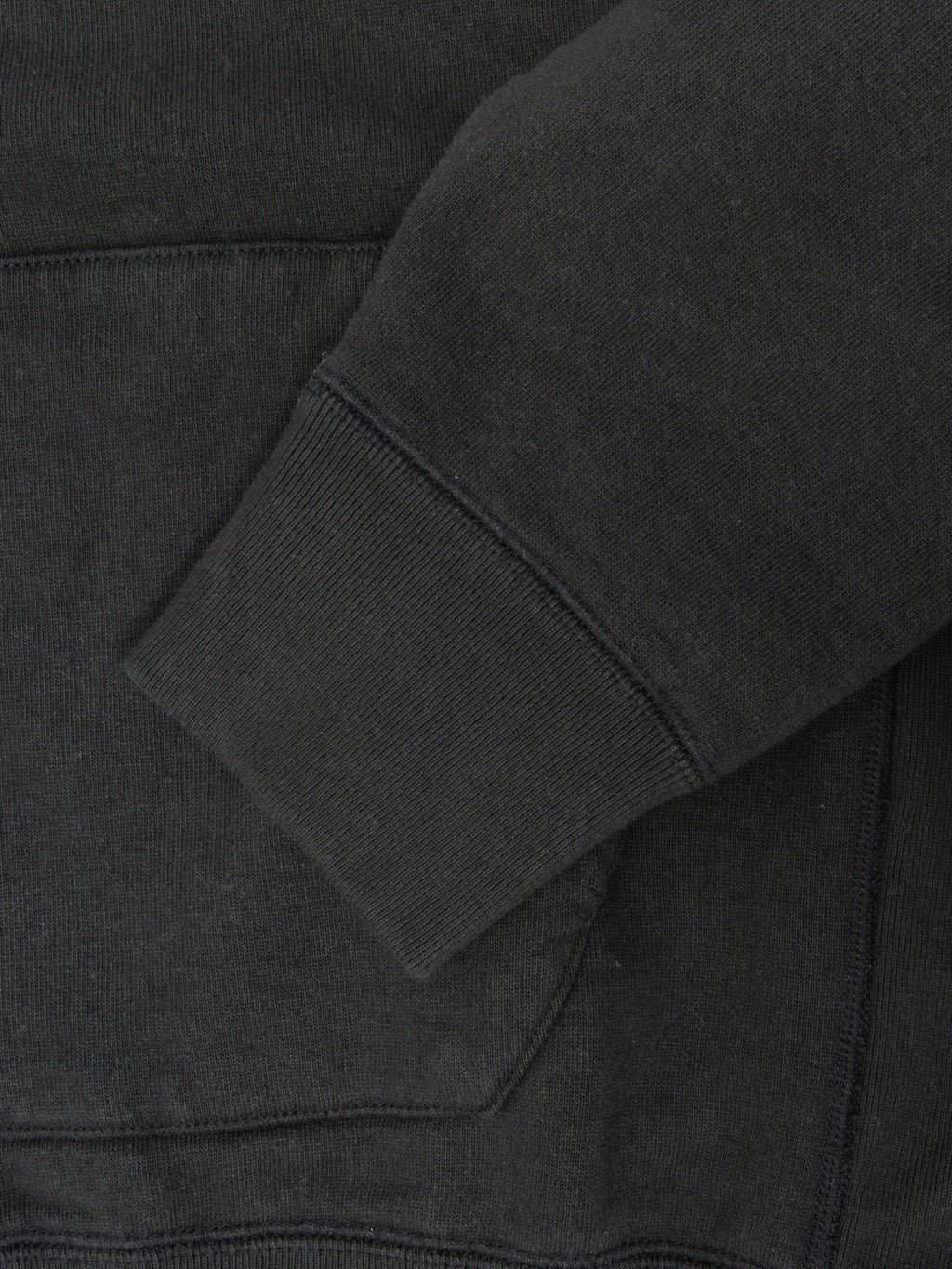 Wonder Looper Zip Hoodie Super Looper French Terry Sumi Black
