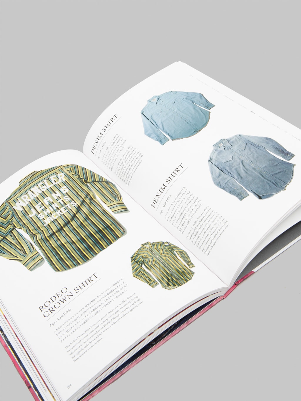 Wrangler Archives Book by Japanese Collector Rikiya Kanamaru shirts