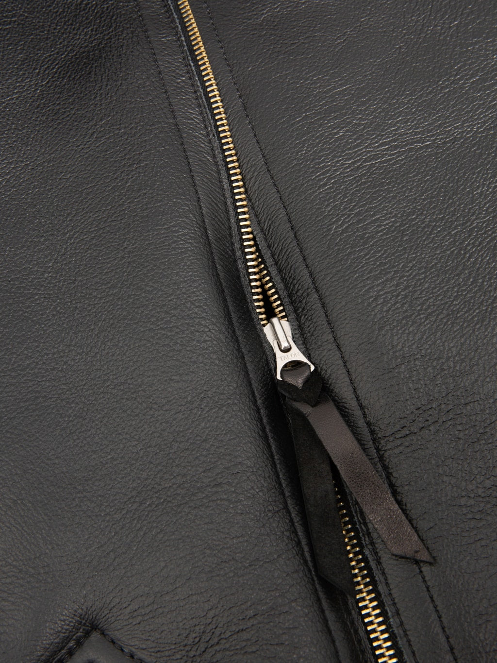 Y'2 Leather Colomer Mouton Type B-6 Horsehide Mouton Jacket Black