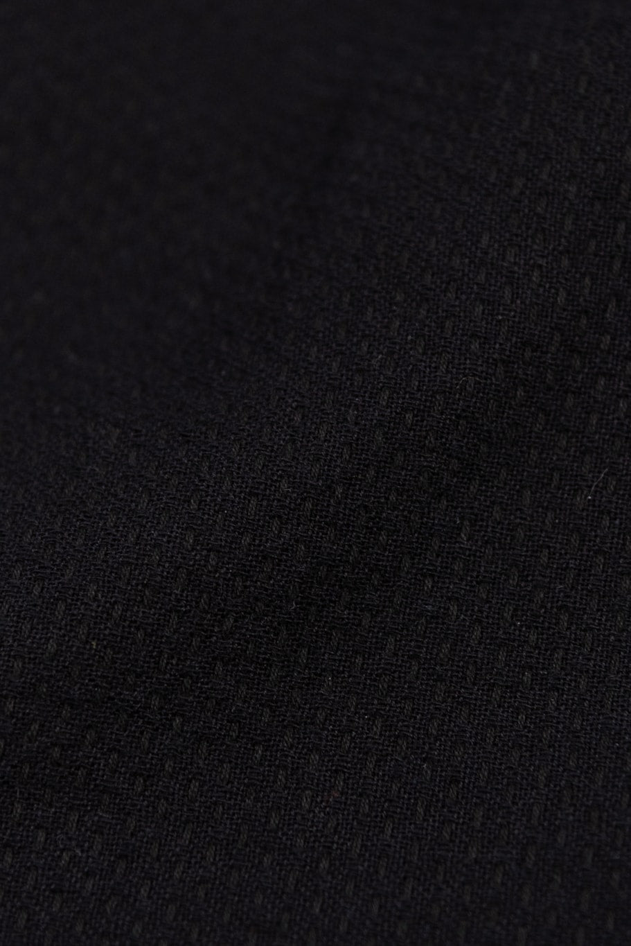3sixteen CPO Shirt black Sashiko texture