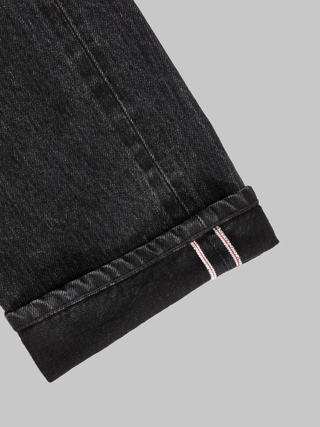 3sixteen CT 220x Classic Tapered Stonewashed Double Black selvedge line