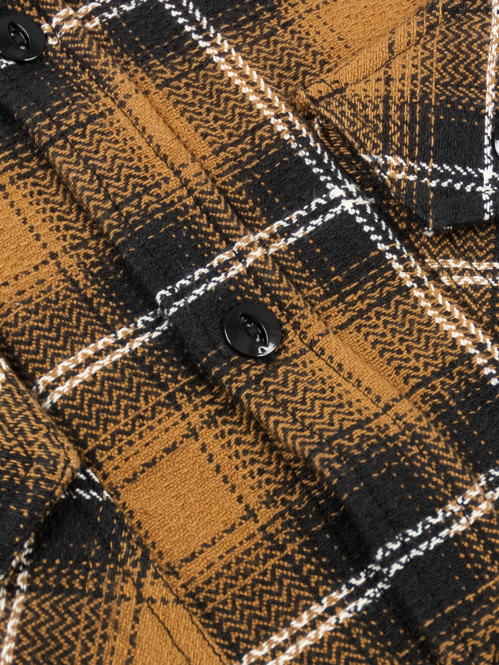 3sixteen Crosscut Flannel Sienna Check fabric