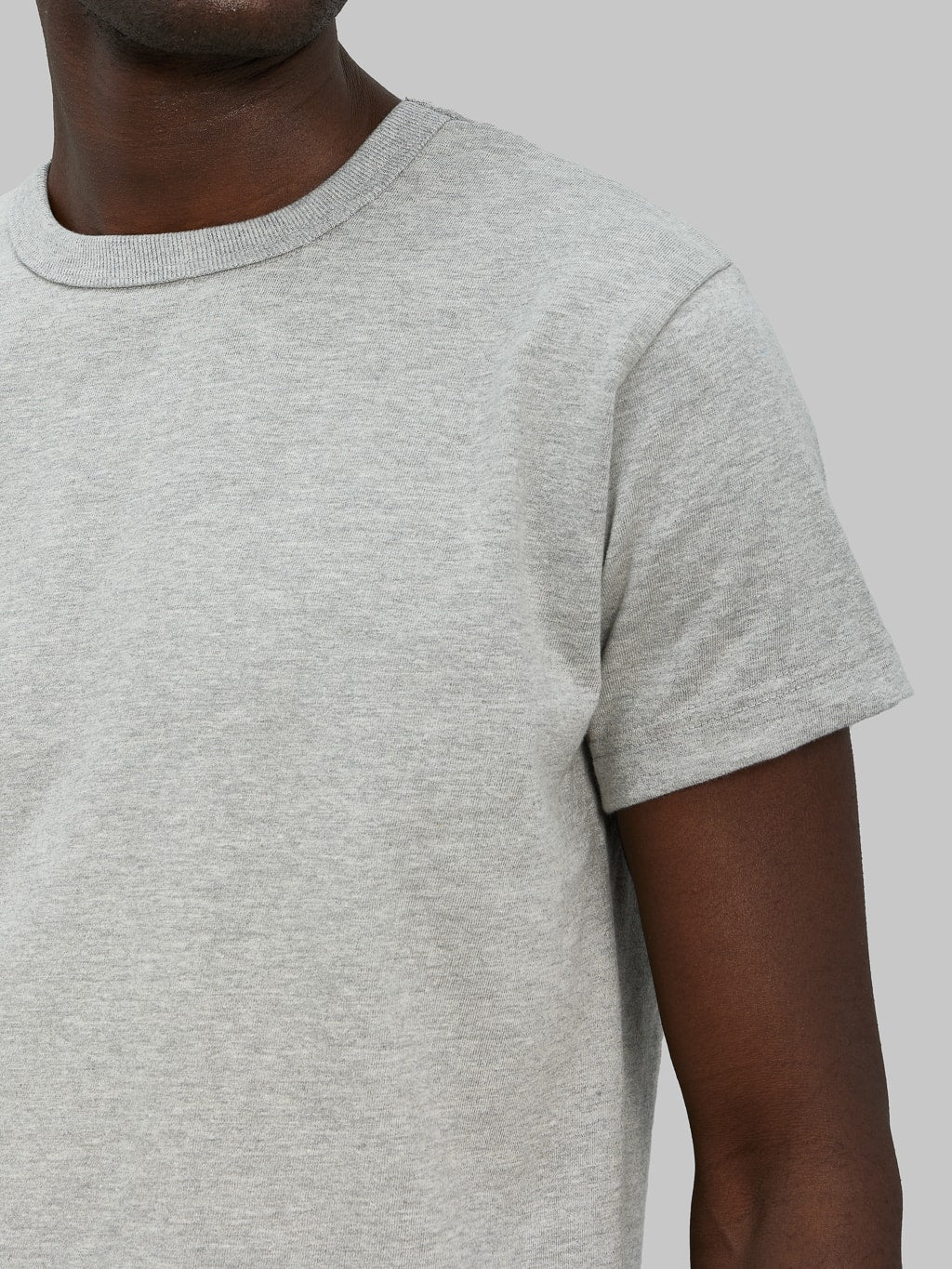 3sixteen Heavyweight TShirt Heather grey 2 Pack chest fit