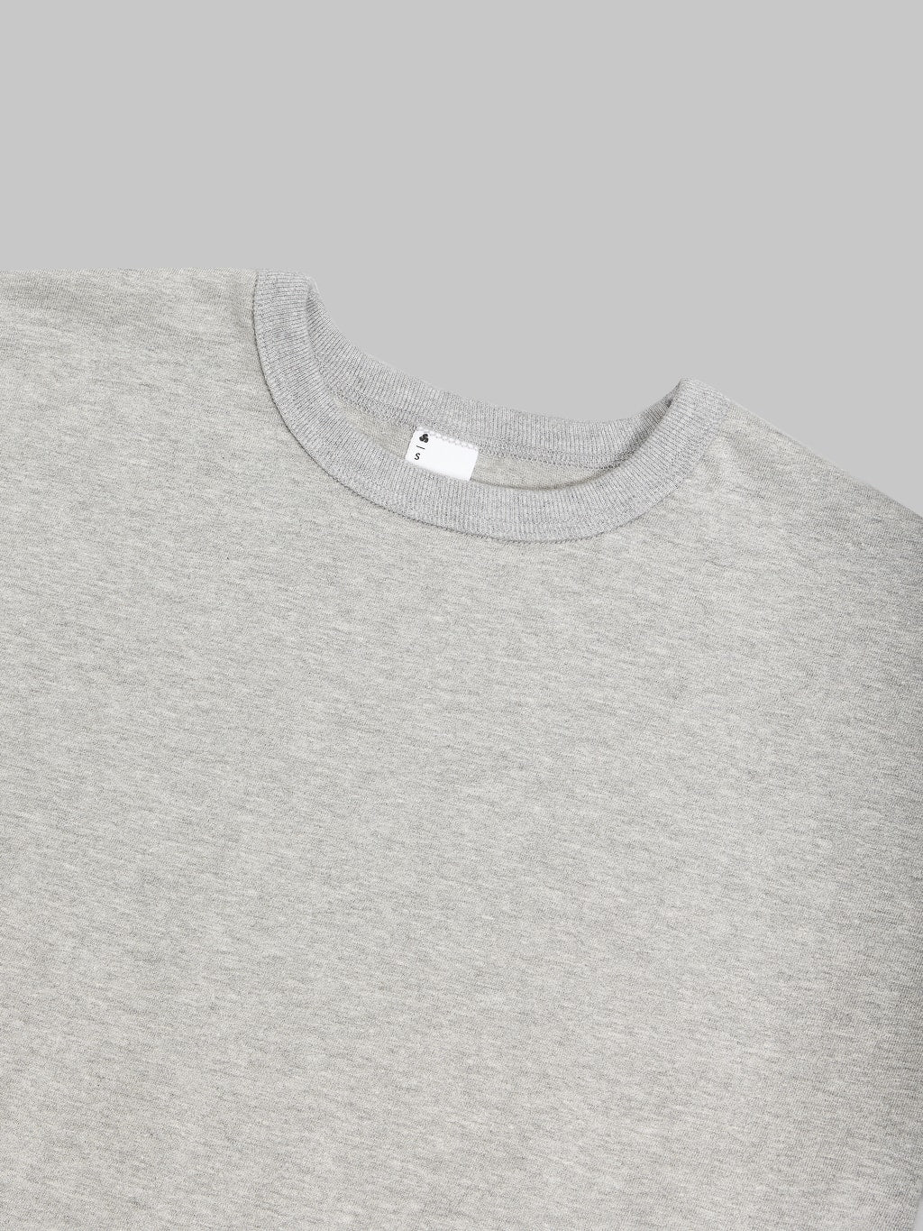 3sixteen Heavyweight TShirt Heather grey 2 Pack collar