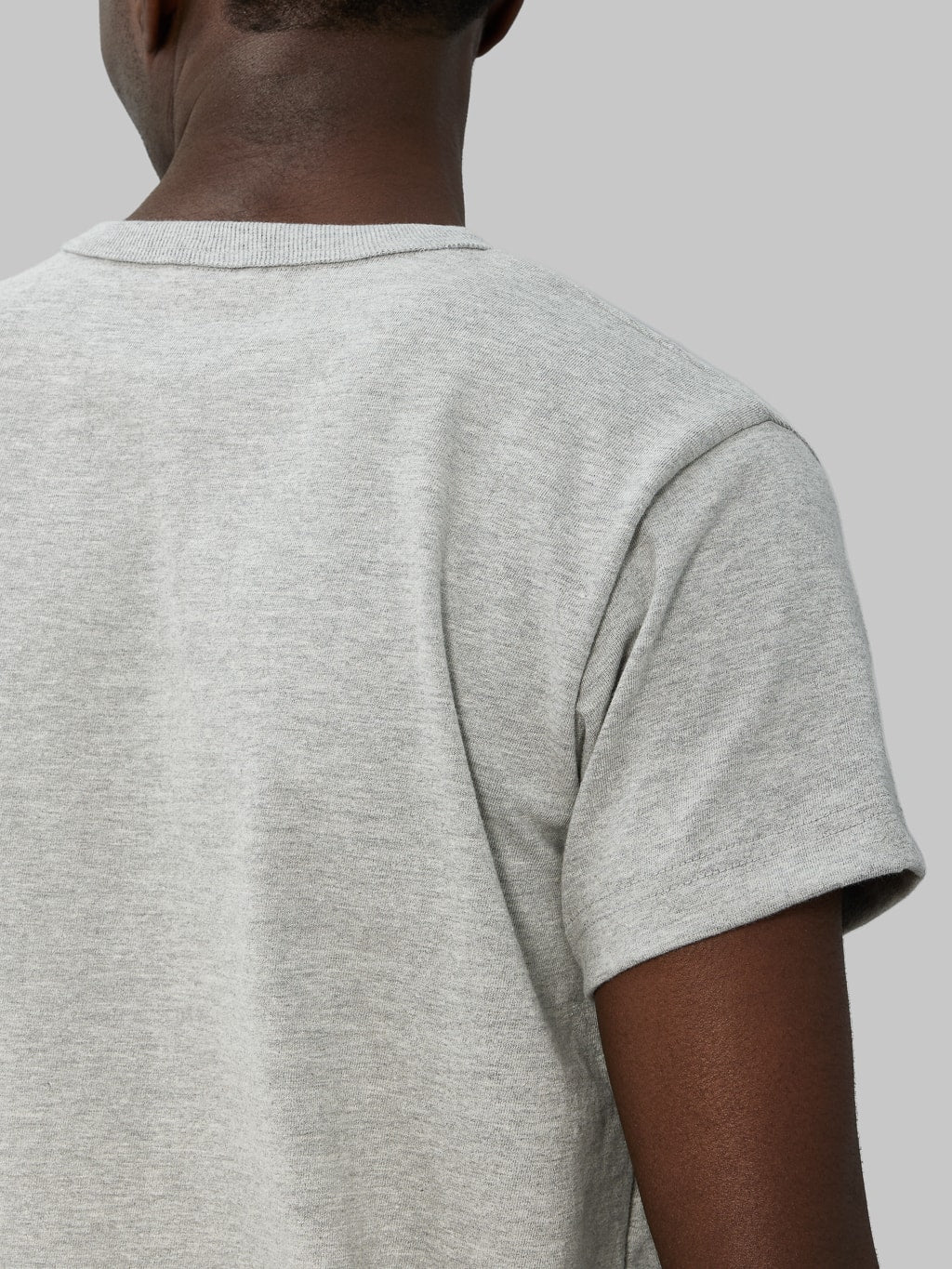 3sixteen Heavyweight TShirt Heather grey 2 Pack shoulder fit