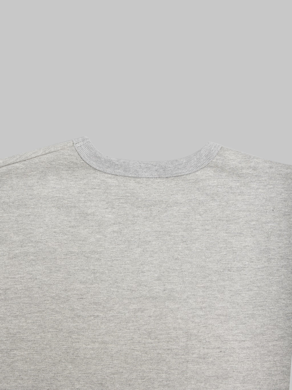 3sixteen Heavyweight TShirt Heather grey 2 Pack back collar