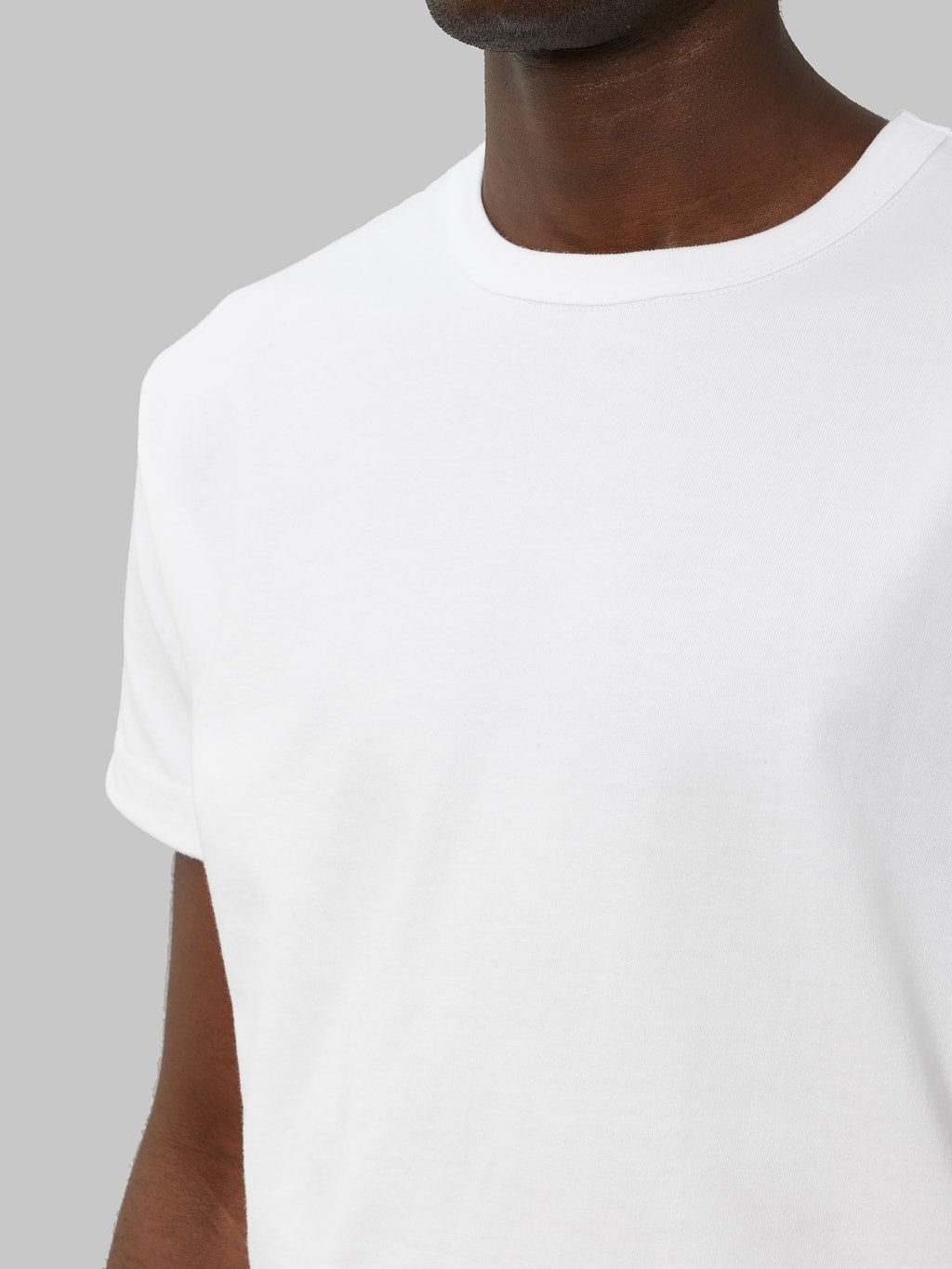 3sixteen Heavyweight TShirt Heather white 2 Pack chest