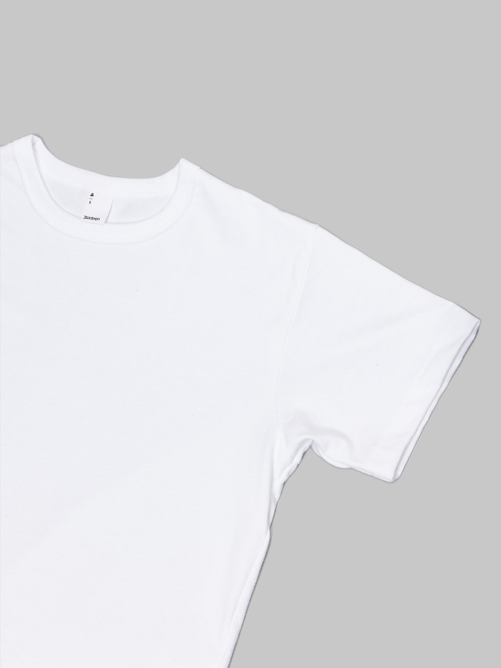3sixteen Heavyweight TShirt Heather white 2 Pack sleeve