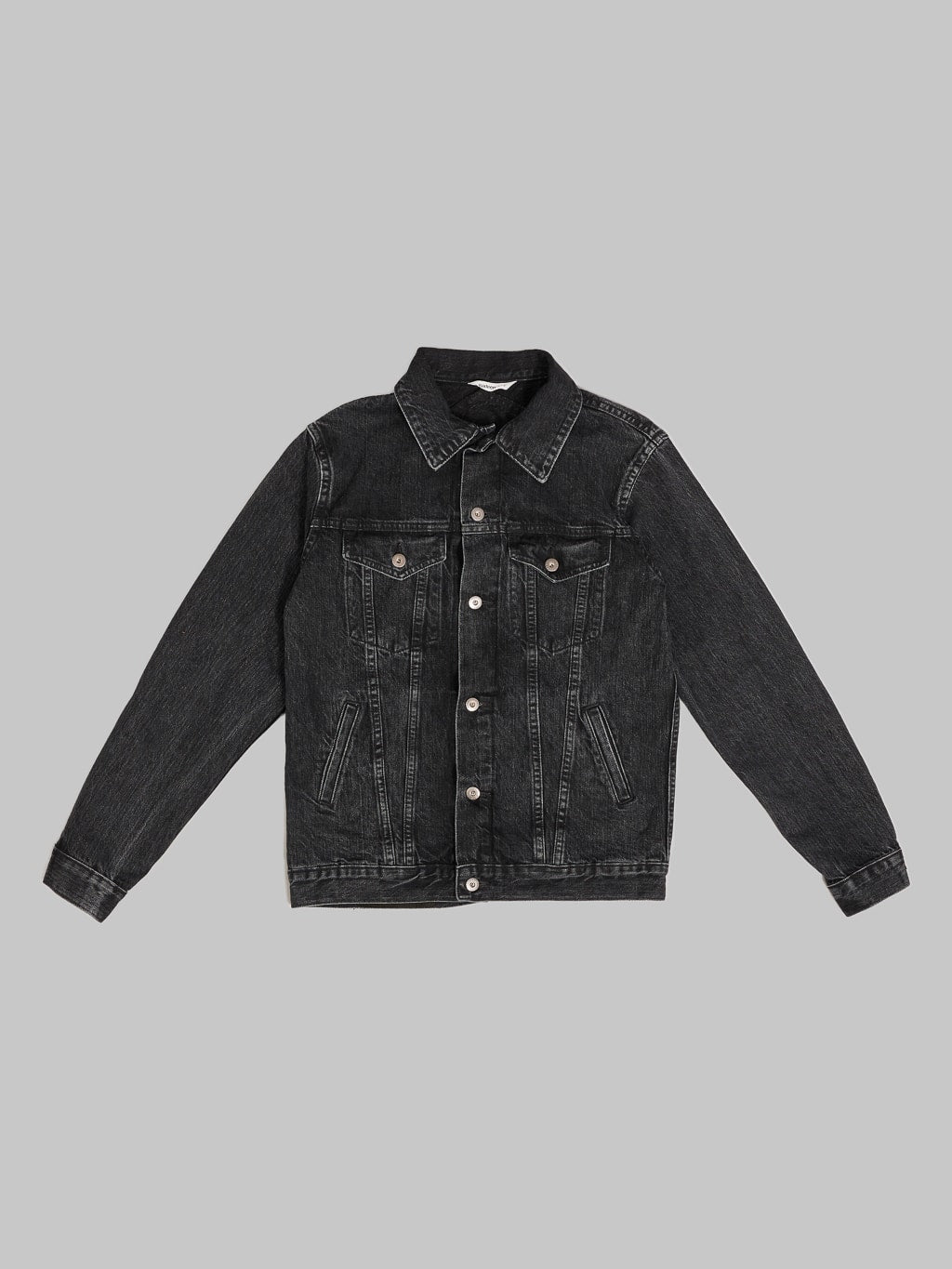 3sixteen Type 3s Denim Jacket Washed 222x 12oz selvedge front