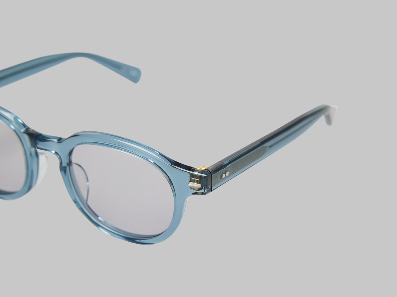 Calee Type Glasses Blue Grey tint lenses