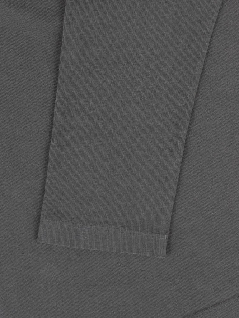 Freenote Cloth 13 Ounce Henley Long Sleeve Midnight grey cuff
