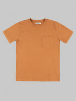 Freenote Cloth 13oz Pocket Tshirt Tobacco made in USA