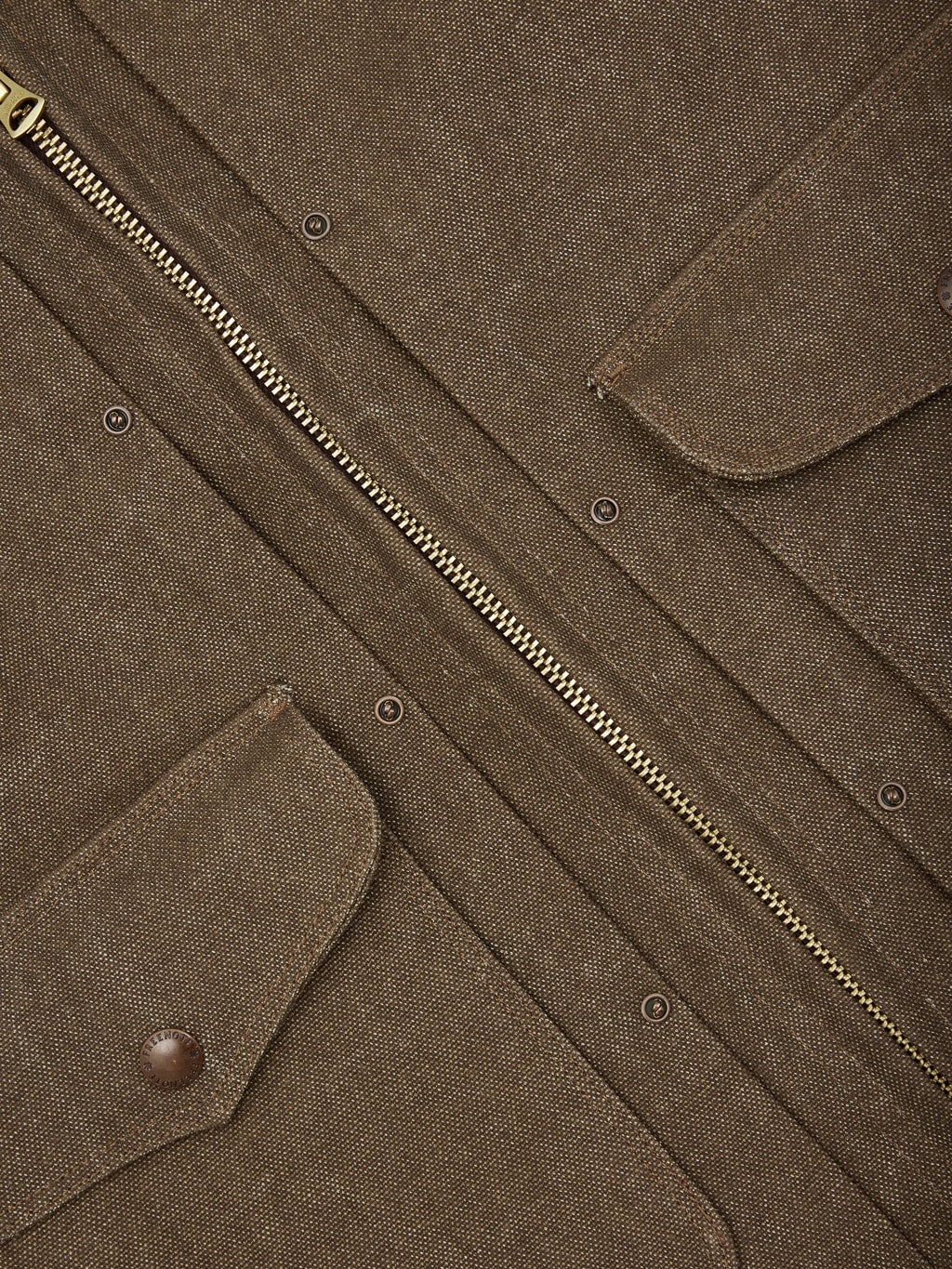 Freenote Cloth CD 4 Jacket Brown zipper
