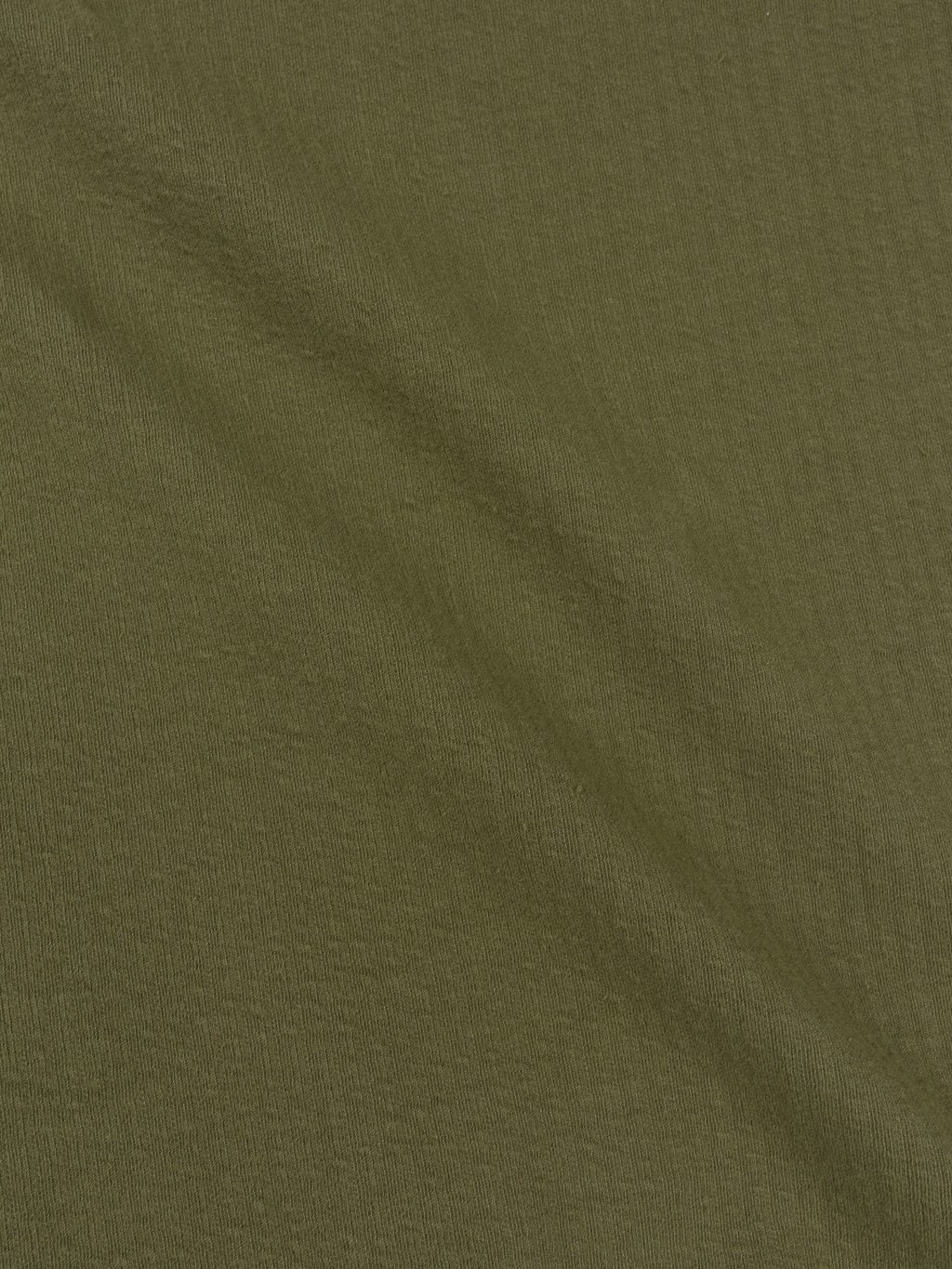 Loop Weft Double Face Jacquard henley Thermal army olive  100 cotton