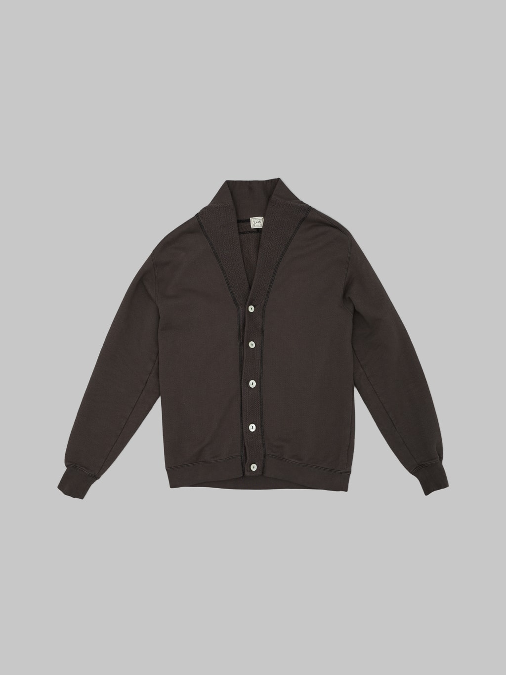 Black loop outlet cardigan