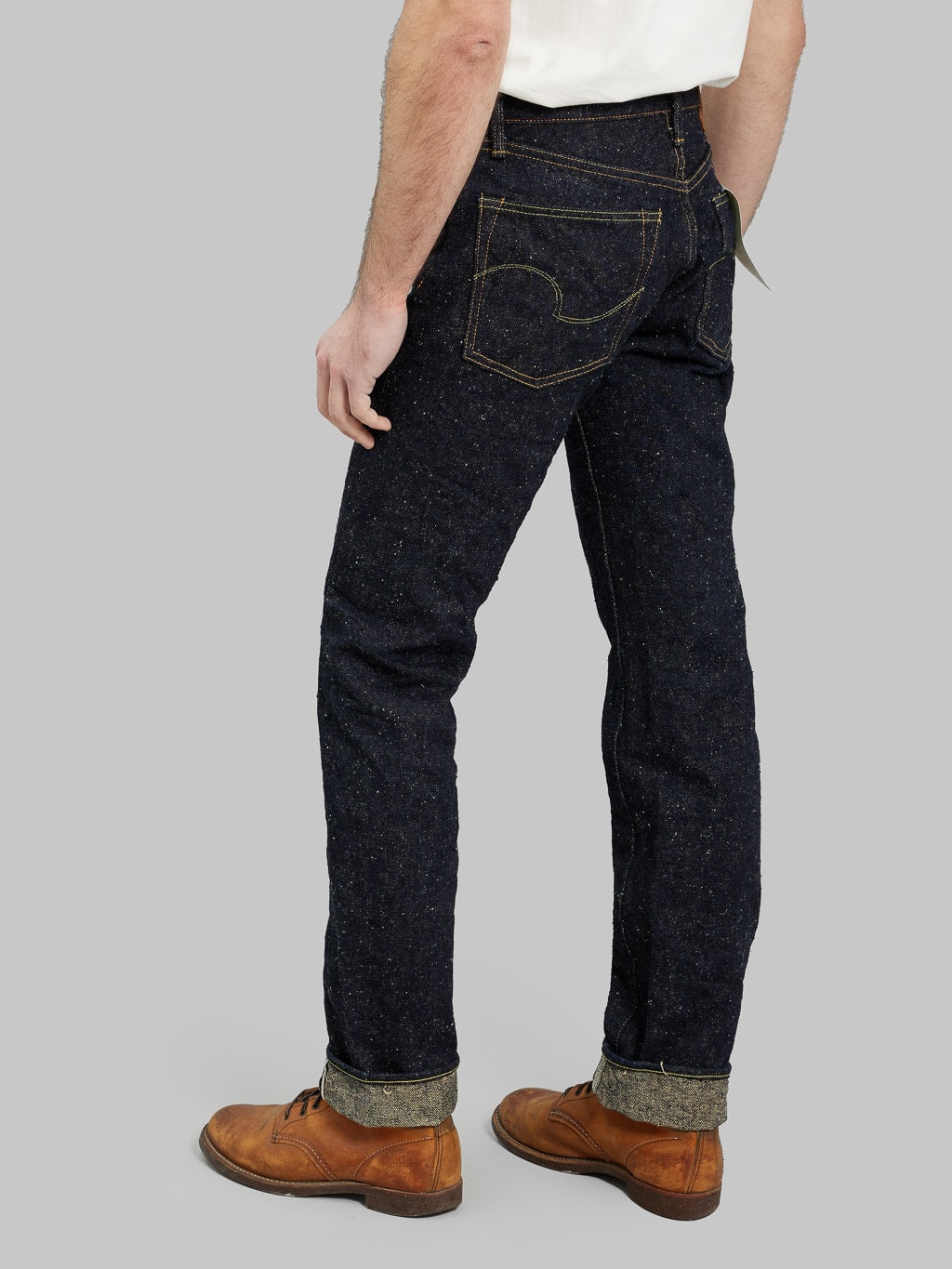 ONI Denim 288 Asphalt 20oz Regular Straight Jeans mid rise look