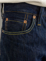 Pure Blue Japan "Aizome Natural Indigo" 17.5oz Jeans Coin Pocket