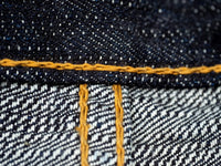 Pure Blue Japan EX-019 Extra Slub 17oz Jeans chain stitching