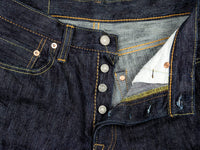Pure Blue Japan EX-019 Extra Slub 17oz Jeans iron buttons