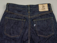 Pure Blue Japan EX-019 Extra Slub 17oz Jeans back pockets