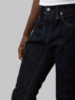 Pure Blue Japan SR 013 Super Rough Slim Tapered Jeans inseam