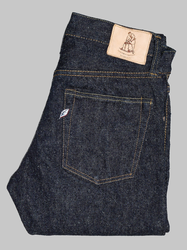 Pure Blue Japan SR 013 Super Rough Slim Tapered Jeans 100 cotton