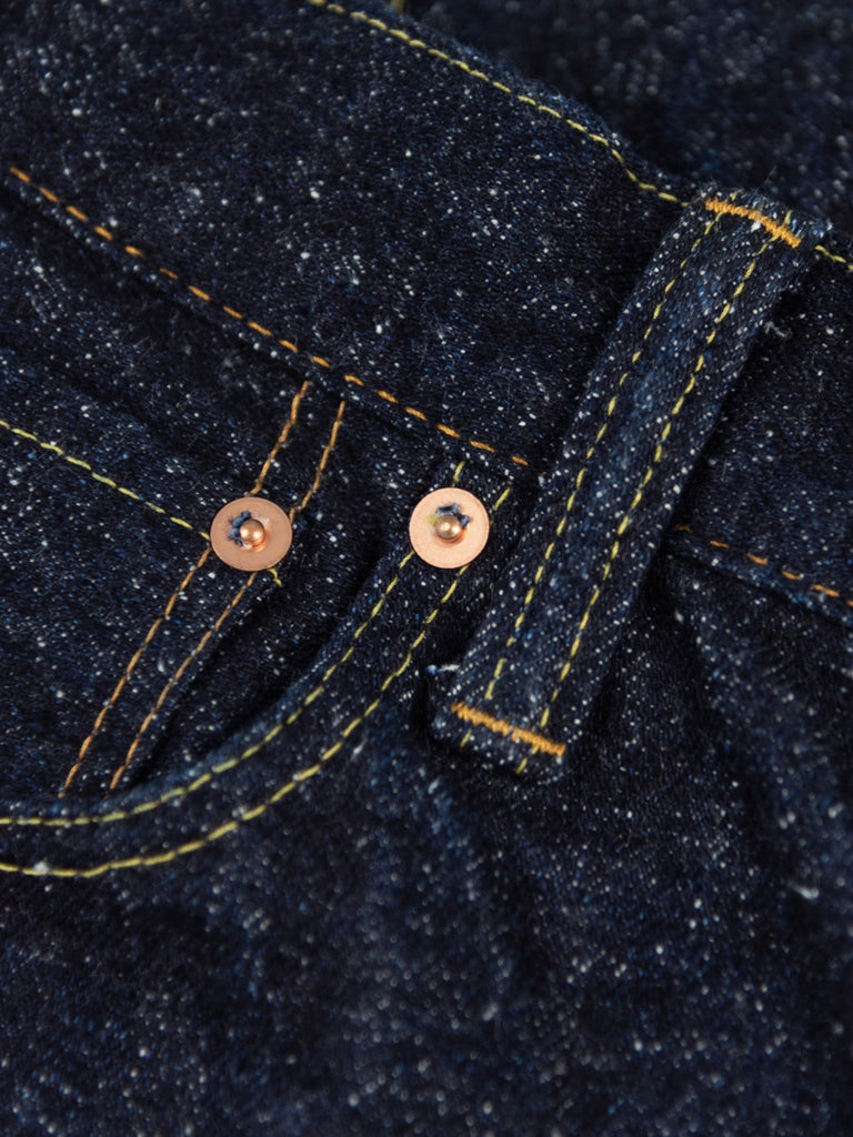 Pure Blue Japan SR 019 Super Rough Jeans rivets