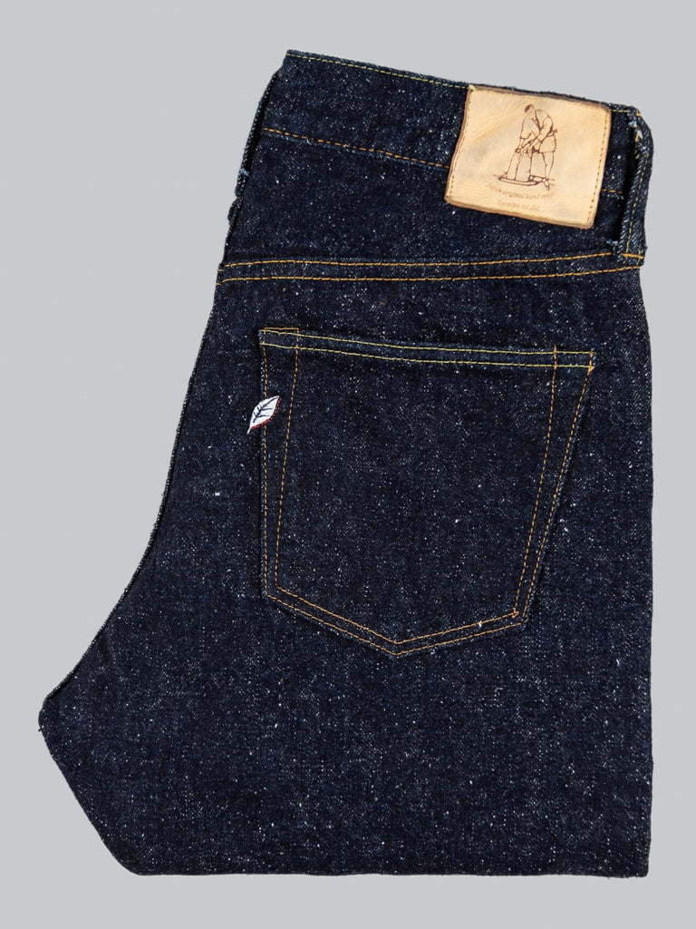 Pure Blue Japan SR 019 Super Rough 18oz Relaxed Tapered Jeans 