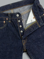 Pure Blue Japan XX 003 Regular Straight Jeans iron buttons