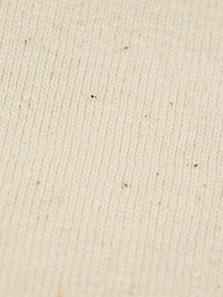 samurai jeans japanese cotton slub crew neck tshirt natural fabric