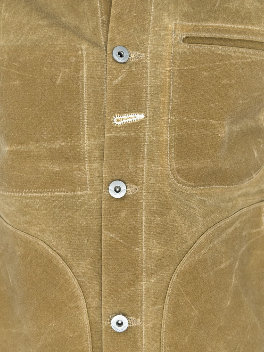 Rogue Territory Waxed Canvas Supply Jacket Tan Ridgeline chest pockets