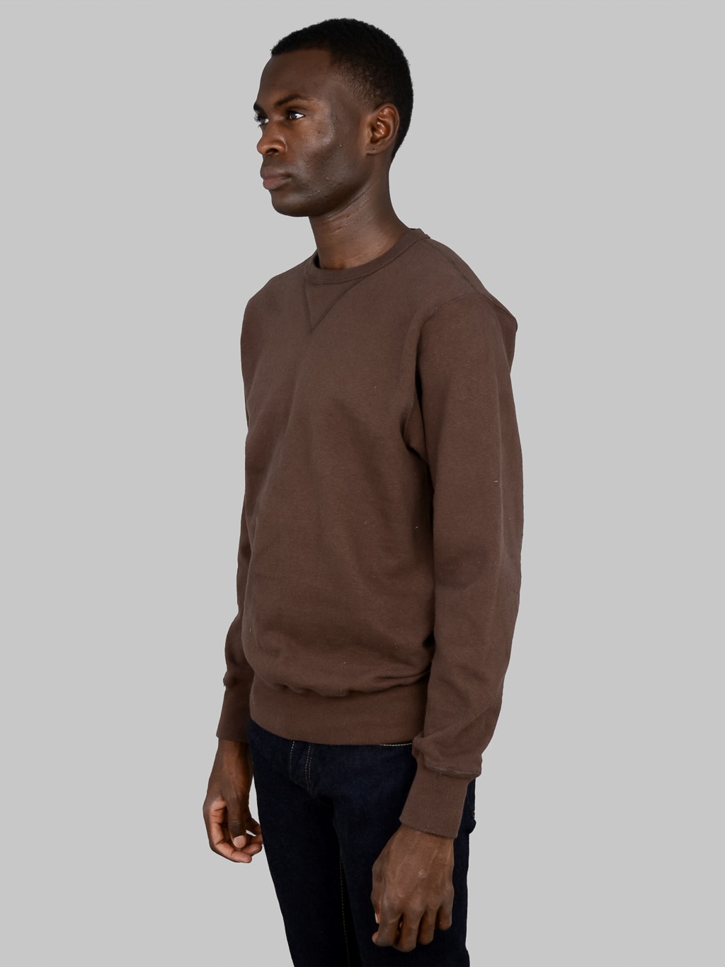 Samurai Jeans Japanese Cotton Sweatshirt Dark Kuri 100 cotton