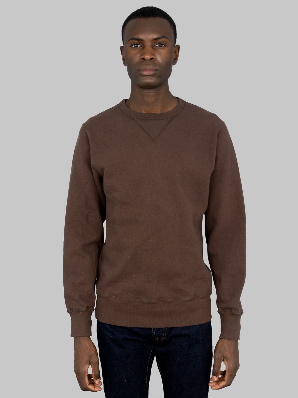 Samurai Jeans Japanese Cotton Sweatshirt Dark Kuri