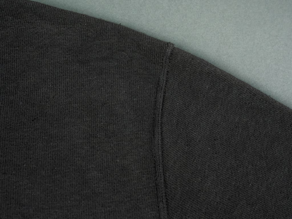 Samurai Jeans Japanese Cotton Sweatshirt Kuromane Shoulder