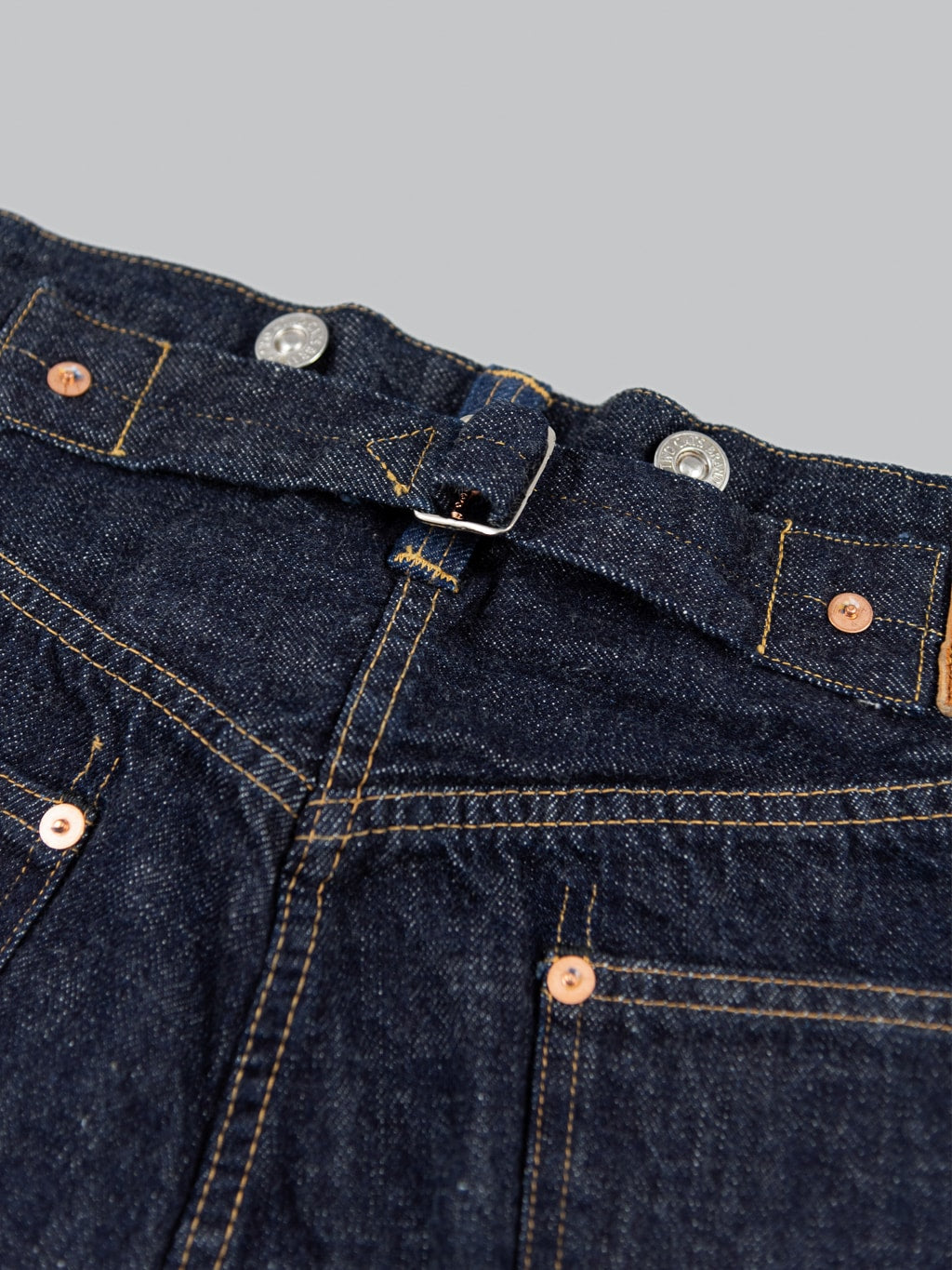 TCB 20s indigo Jeans one wash vintage style seams