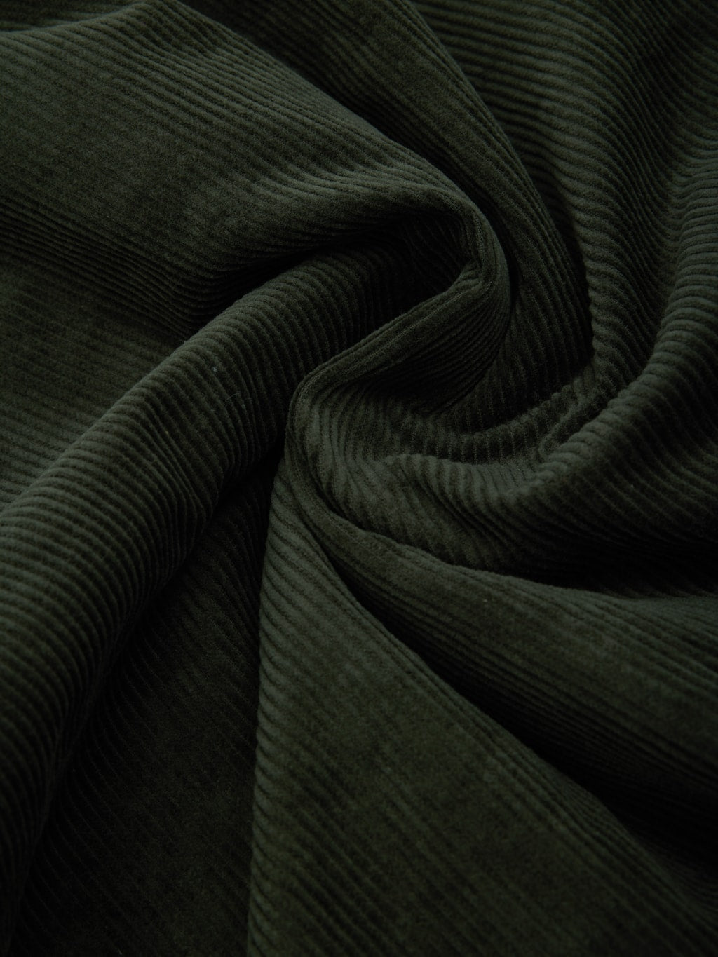 Tanuki Sazanami Corduroy Bayberry Dyed Green Jacket 100 cotton