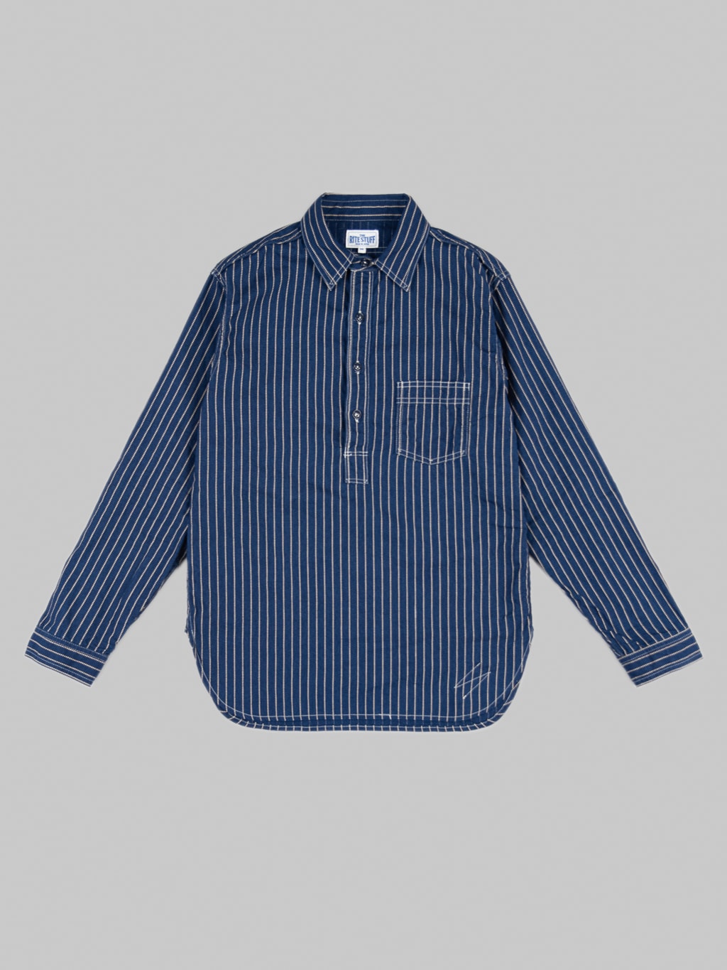 The Rite Stuff Bulldog Wabash Work Shirt (Indigo)