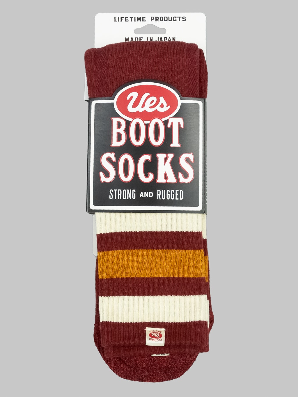 UES Boot Socks wine made in japan