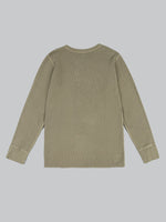 UES Double Honeycomb Thermal TShirt Olive back