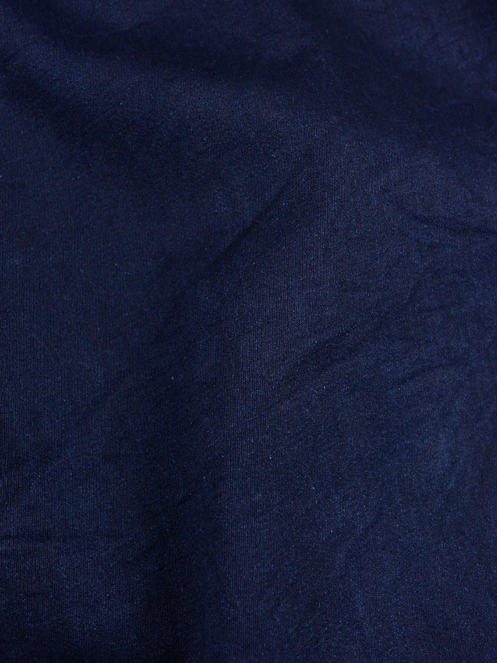 UES Indigo Extra Heavy Indigo Tricotine Shirt cotton texture
