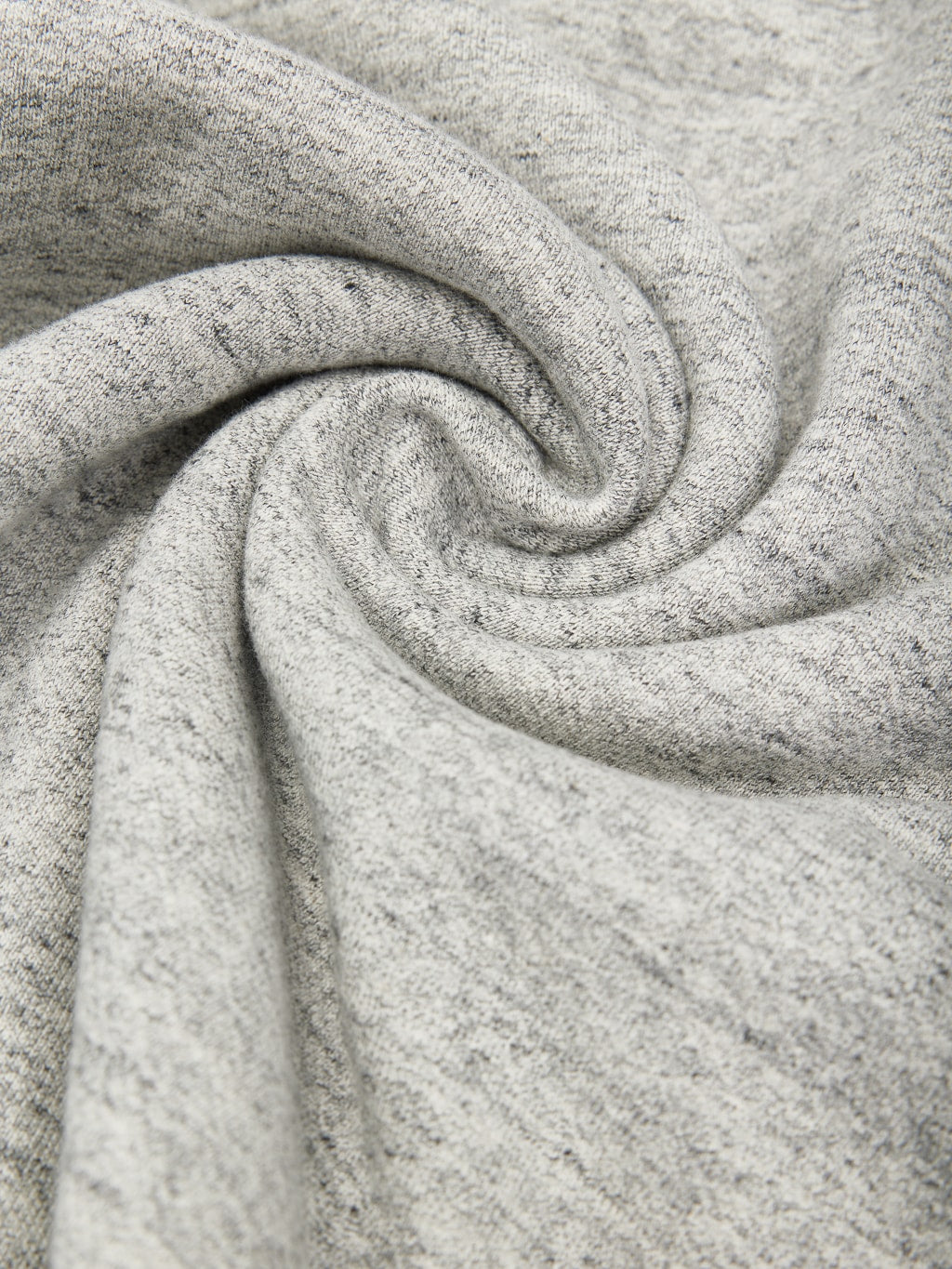 Whitesville Loopwheel Sweatshirt heather grey texture