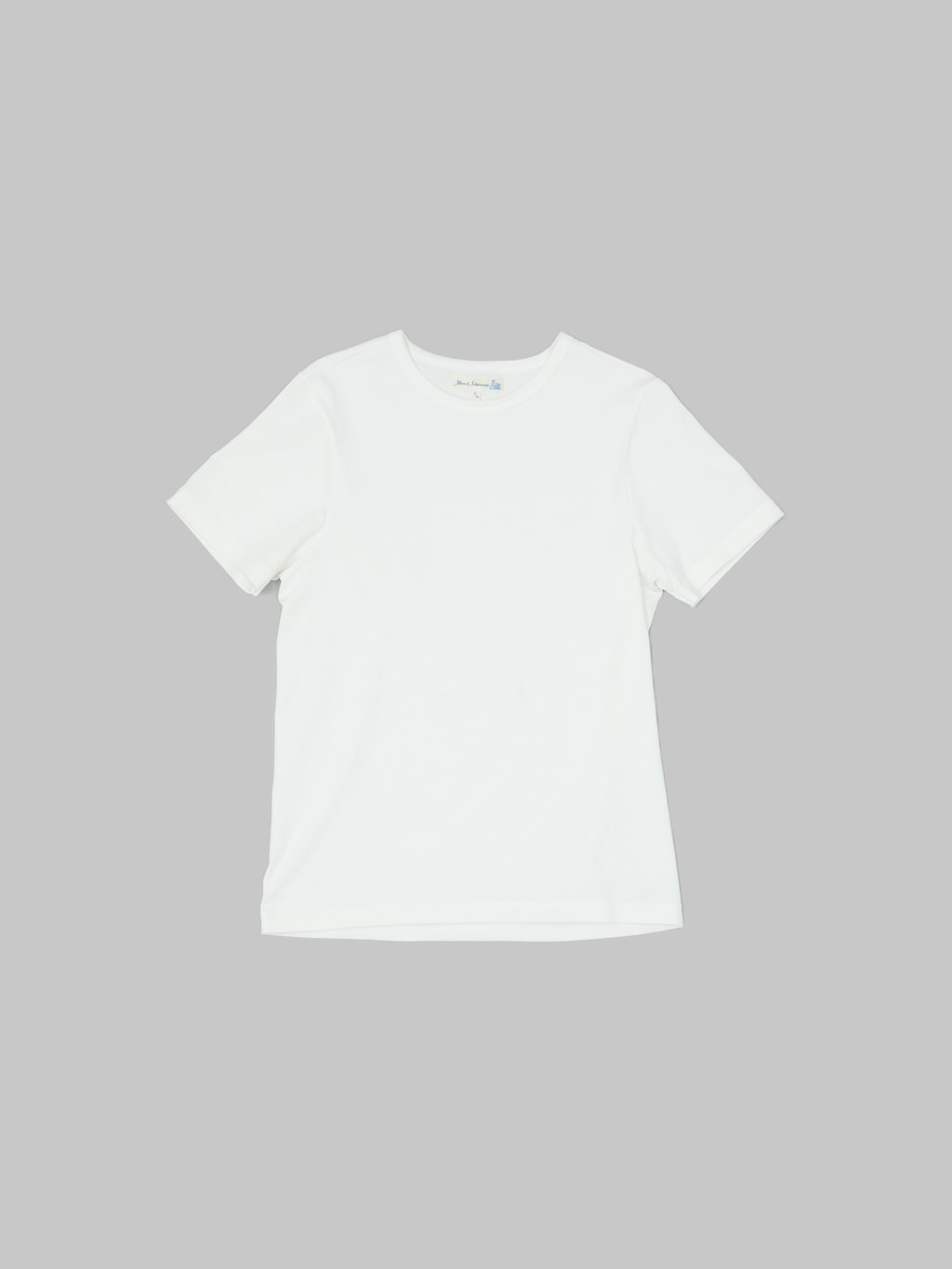 merz b schwanen good originals loopwheeled Tshirt classic fit white front