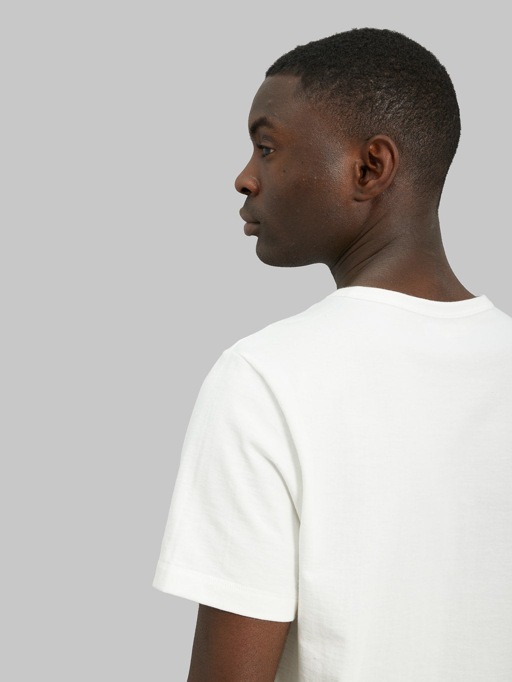 merz b schwanen 215 loopwheeled Tshirt classic white sleeve