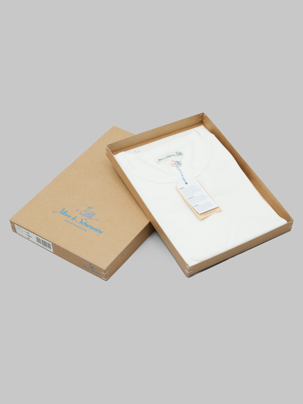 merz b schwanen good originals loopwheeled Tshirt classic white the bear