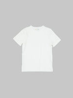 merz b schwanen 2S14 loopwheeled Tshirt heavy relaxed fit white front