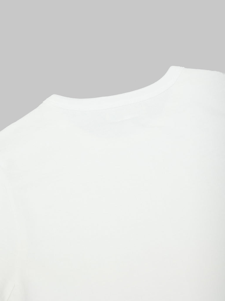 merz b schwanen 2S14 loopwheeled Tshirt heavy relaxed fit white back collar
