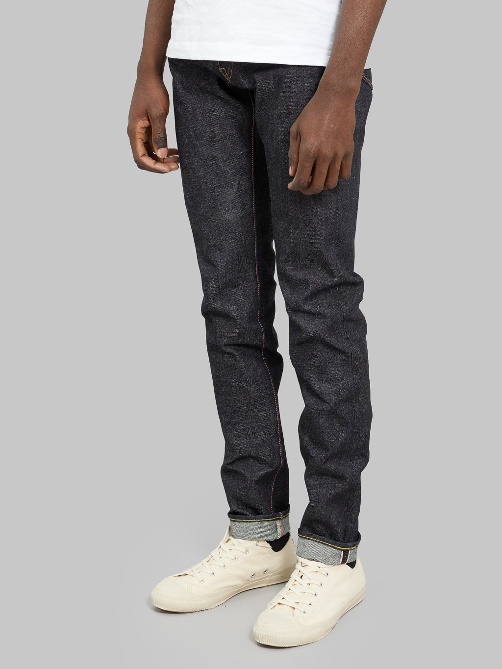 momotaro jeans 0405 v selvedge denim high tapered side fit