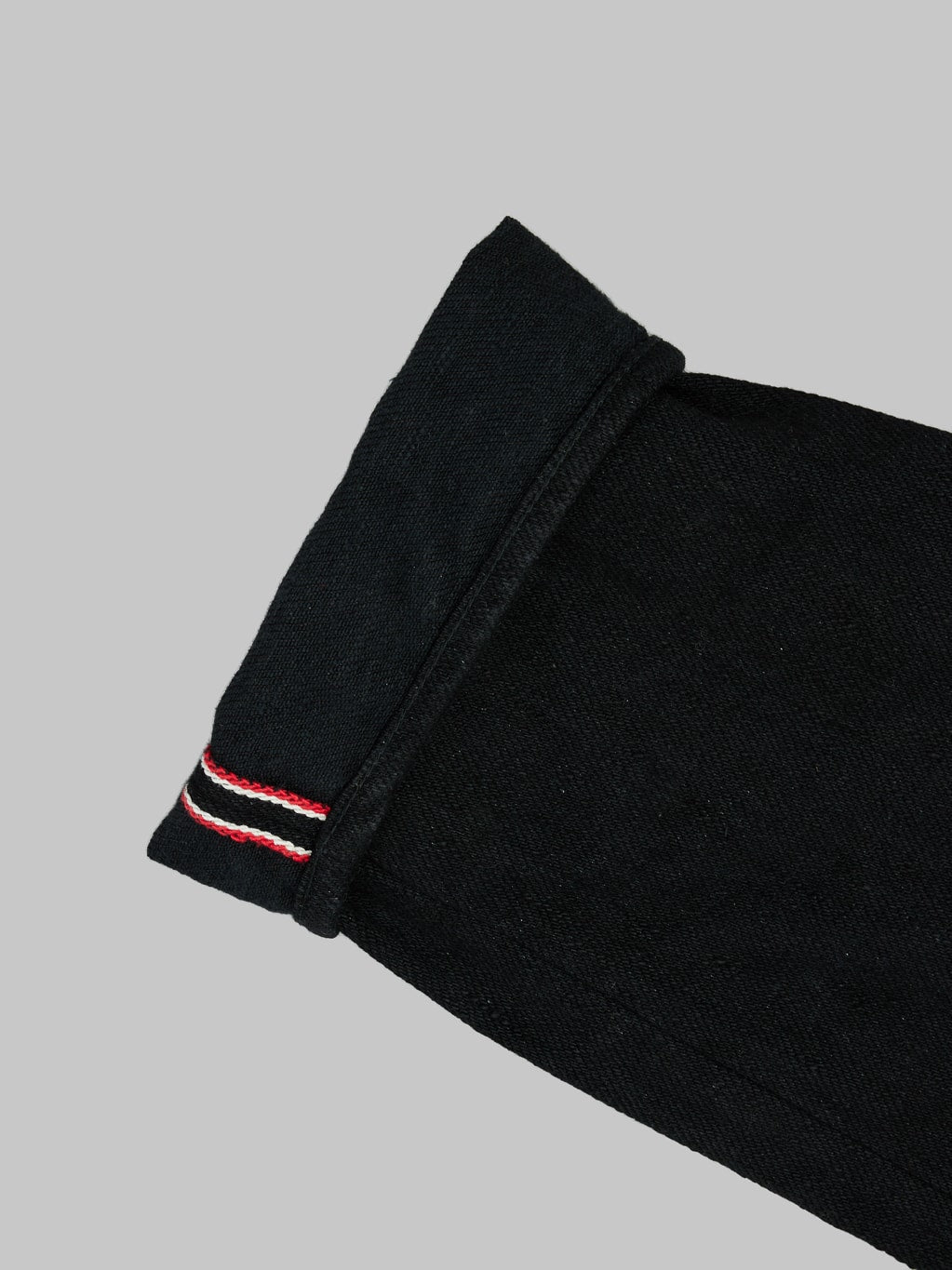 oni denim 622zr bkbk 20oz secret black denim relax tapered selvedge line