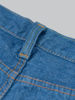 pure blue japan BG 013 blue gray slim tapered jeans belt loop